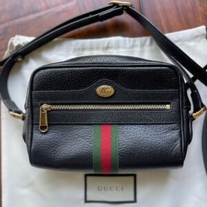 Authentic Gucci Ophidia black mini